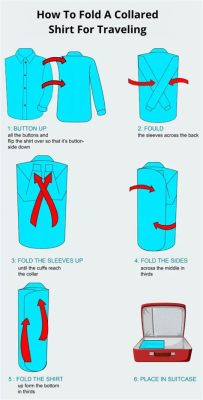 How to Fold a Collared Shirt for Travel: A Journey Through the Fabric of Time